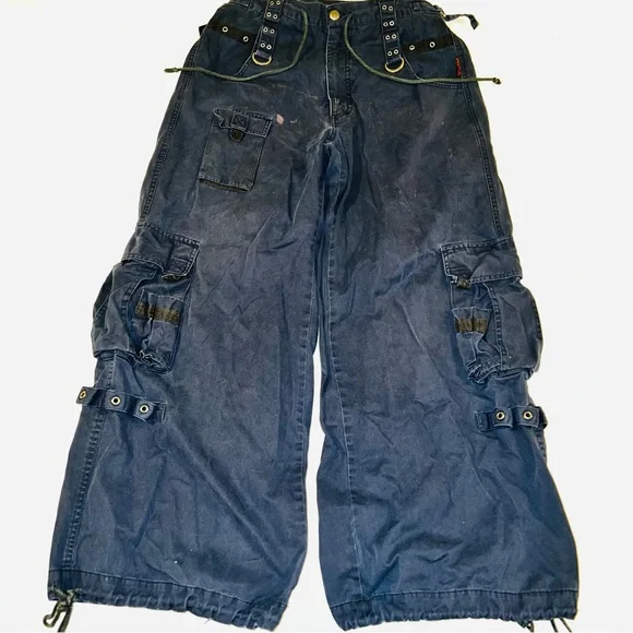 Tripp NYC Dark Blue Pants - Picture 1 of 14